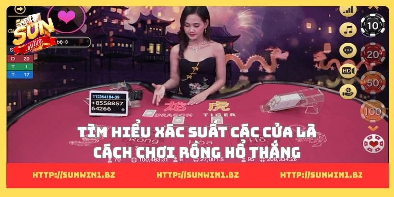 Tìm hiểu xác suất các cửa là cách chơi Rồng Hổ thắng